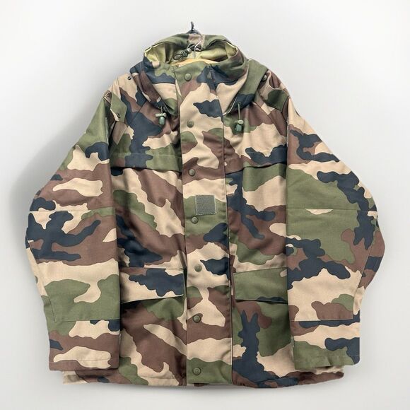 Genuine French Army CCE Goretex Camo MVP Waterproof Jacket Military Camouflage - Picture 1 of 16